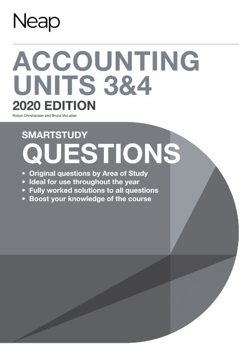NEAP smartstudy Questions VCE Accounting 3&4